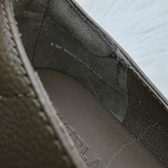 NEW Everlane The Day Glove Cocoa Brown Leather Ballet Flat 6.5 - Picture 12 of 13